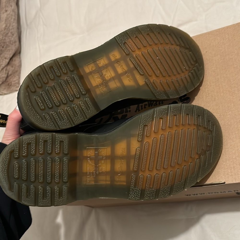 Dr. Martens 1460 Pascal Front Zip Boots Size 6 - Picture 7 of 10